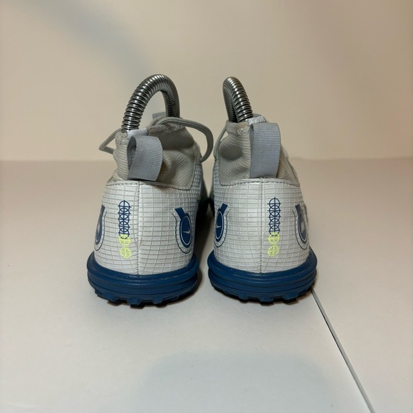 Nike Mercurial Superfly 8 Academy Youth Turf Indoor Soccer White 3Y DJ2864-054 - Picture 6 of 8